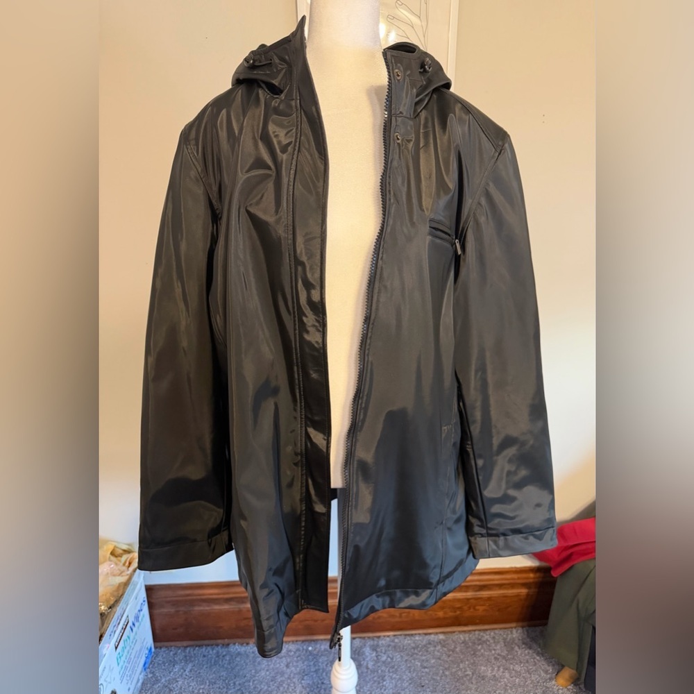 Vintage Northcrest Black Utility/Raincoat